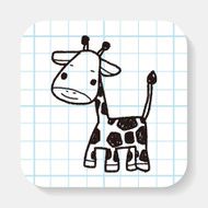 giraffe doodle N2