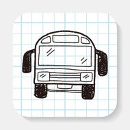 bus doodle N14