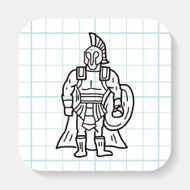 knight doodle N3