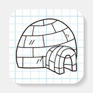 Igloo doodle