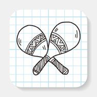 maracas doodle