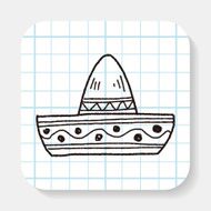 mexican hat doodle