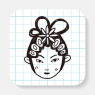 Chinese Beijing opera doodle
