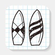Doodle Surf board