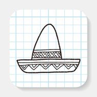 mexican hat doodle N2