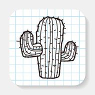 doodle cactus