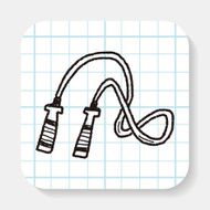 Rope skipping doodle N4