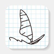 doodle windsurfing