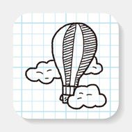doodle hot air balloon N4