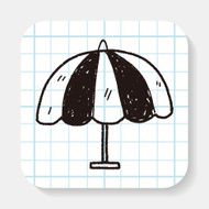 umbrella doodle drawing N5