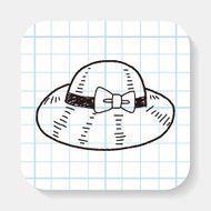 doodle Straw hat N3
