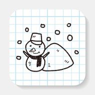 snowman doodle N6