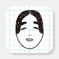 japan mask doodle