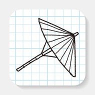 umbrella doodle drawing N6