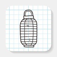 Chinese decorative lantern doodle N3