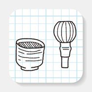 Japanese Tea doodle