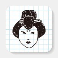 Geisha doodle