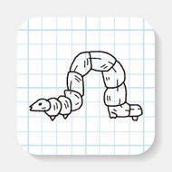 caterpillar doodle N2