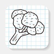 Cauliflower doodle