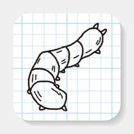 caterpillar doodle N4