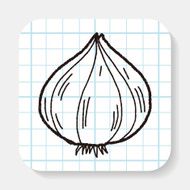 Garlic doodle