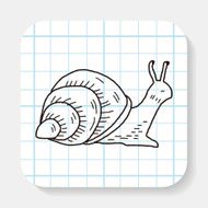 snail doodle