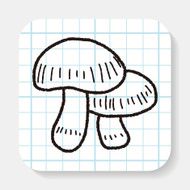 mushroom doodle N8