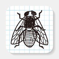 fly bug doodle N2