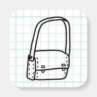 school bag doodle