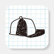 baseball cap doodle