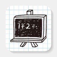 blackboard doodle drawing N2