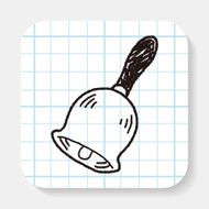 school bell doodle