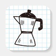 tea pot doodle drawing N3