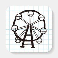 Ferris wheel doodle N5