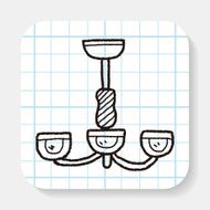 hanging lamp doodle