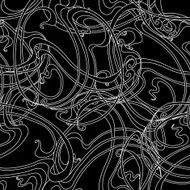 Abstract monochrome pattern