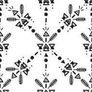 Tribal Hand Drawn Background