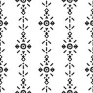 Tribal Hand Drawn Background N2