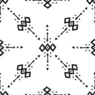 Tribal Hand Drawn Background N5