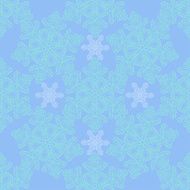 Hand-drawn doodles natural color snowflake seamless Zentangle mandala style N4