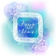 White square vignette