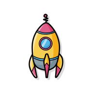 spaceship doodle N15