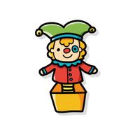 Clown doodle N9