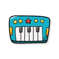 Toy piano doodle N2