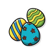 easter egg doodle N44