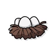 easter egg doodle N46