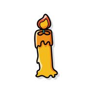 candle doodle N12