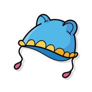 baby hat doodle