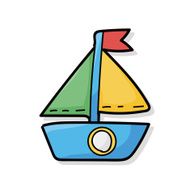 Boat doodle N24