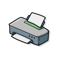 printer doodle